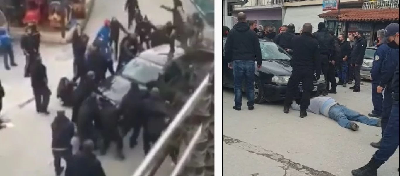 Χαλκιδική: Ένταση μεταξύ αστυνομικών και πολιτών που διαμαρτύρονται για το lockdown (βίντεο)